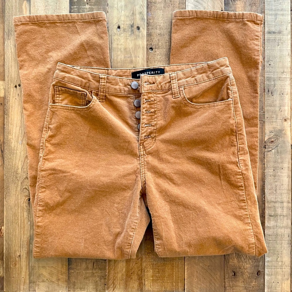 Alexandra Button Front Bootcut Corduroy - image 1